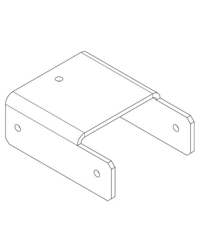 PERCo-MB-16.4. Накладка прямая нижняя. PERCo в Химках