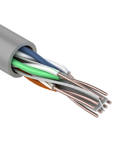 U/UTP 4PR 23AWG, CCA, CAT6, PVC, 305м. PROconnect (01-0047-3). Кабель «витая пара» (LAN) для структурированных систем связи. PROCONNECT в Химках