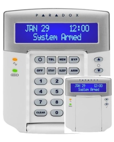 K32LCD+. Проводная ЖК-клавиатура. Paradox в Химках