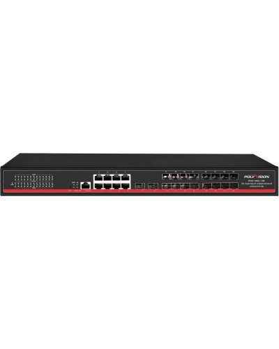 PND-M8G-18F. Коммутатор управляемый оптический 26 портовый. Polyvision в Химках