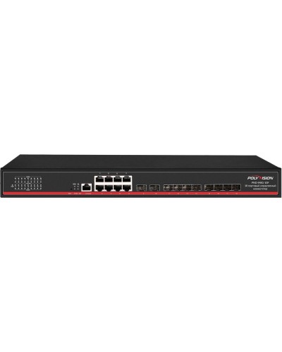 PND-M8G-10F. Коммутатор управляемый оптический 18 портовый. Polyvision в Химках