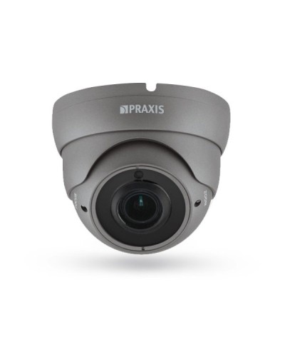 PE-7142IP 2.8-12 A/SD. Видеокамера IP купольная. Praxis в Химках