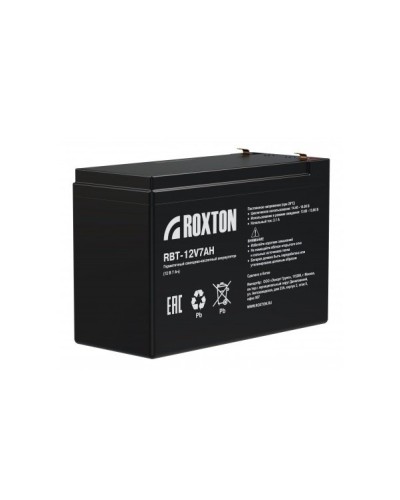 RBT-12V7AH. Аккумулятор герметичный свинцово-кислотный. ROXTON в Химках