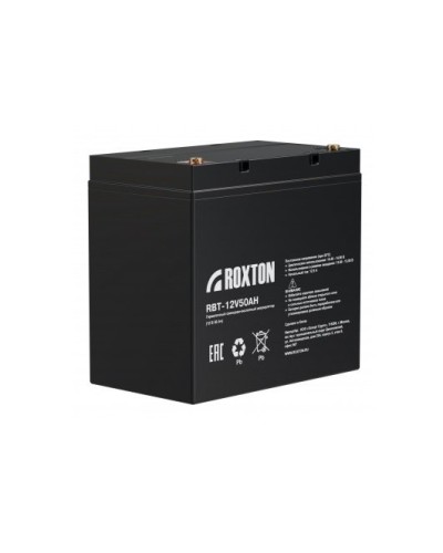 RBT-12V50AH. Аккумулятор герметичный свинцово-кислотный. ROXTON в Химках