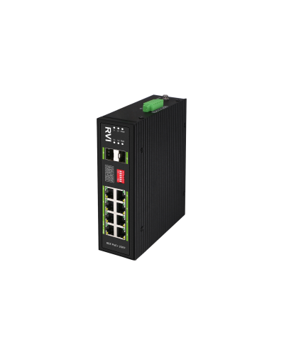 RVi-1NSIM8GP-2S. Коммутатор с питанием по PoE. RVi в Химках