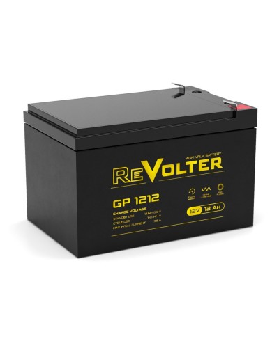 Revolter GP 1212. Аккумулятор автомобильный герметичный свинцово-кислотный. Revolter в Химках