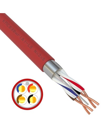 КПСВЭВнг(А)-LS 2х2х1,0 (01-4867-1)(REXANT). Кабель для систем пожарной и охранной сигнализации. Rexant в Химках