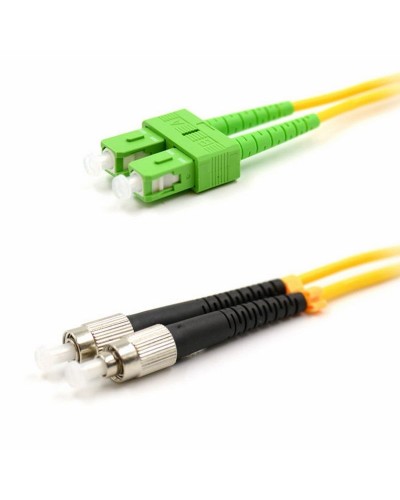 Патч-корд оптический переходной (SM), 9/125 (OS2), SC/APC-FC/UPC, (Duplex), PVC, 5м REXANT (50-2857-1): Патч-корд оптический в Химках