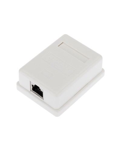 Розетка компьютерная внешняя 1-порт FTP RJ-45 (8P8C), CAT 5e REXANT (03-0122): Розетка RJ-45 в Химках