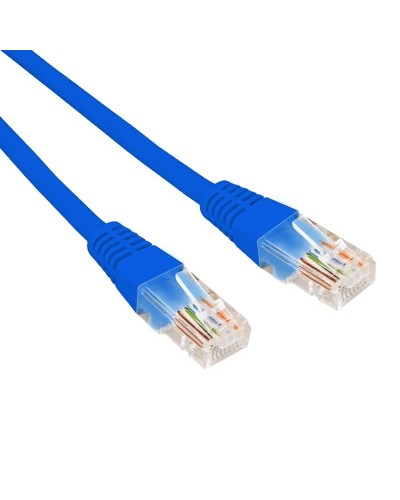 Патч-корд U/UTP CAT 6, RJ45-RJ45, 26AWG, LSZH, синий, 0.3м REXANT (02-0294-03). Патч-корд UTP. Rexant в Химках
