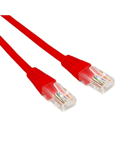 Патч-корд U/UTP CAT 6, RJ45-RJ45, 26AWG, LSZH, красный, 3м REXANT (02-0293-3). Патч-корд UTP. Rexant в Химках