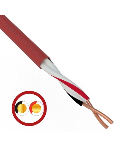 КПСВВнг(А)-LS 1х2х0,75 (01-4861)(REXANT). Кабель для систем пожарной и охранной сигнализации. Rexant в Химках