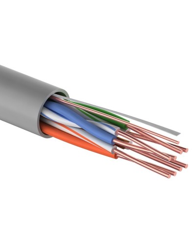 U/UTP, CAT 5e, ZH нг(А)-HF, 4PR, 24AWG, INDOOR, SOLID LIGHT 305 м (01-0059). Кабель «витая пара» (LAN) для структурированных систем связи. Rexant в Химках
