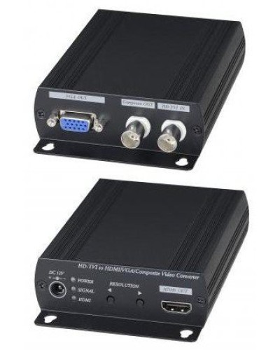 AD001HD4. Преобразователь-разветвитель AHD/HDCVI/HDTVI в HDMI/VGA/CVBS. SC&T в Химках