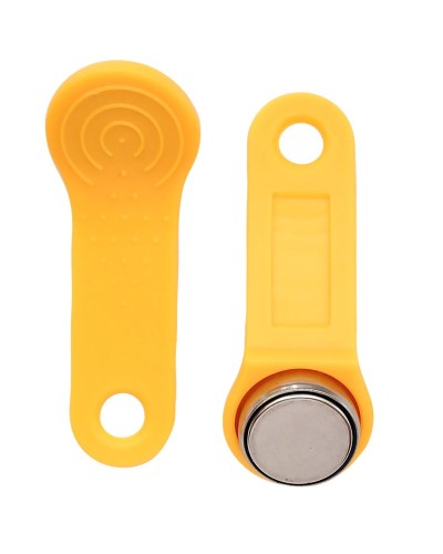 RW 1990 SLINEX (желтый). Ключ электронный Touch Memory с держателем. SLINEX в Химках