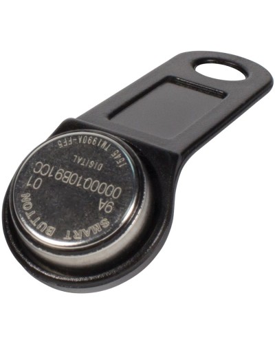 DS 1990А-F5 (черный). Ключ электронный Touch Memory с держателем. SLINEX в Химках