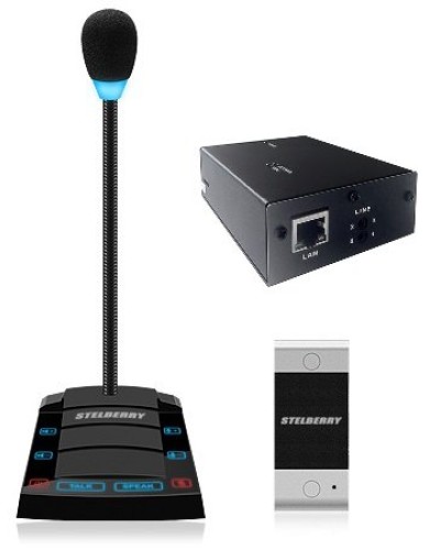 SX-510/1. Устройство переговорное клиент-кассир, дуплексное, с записью переговоров. STELBERRY в Химках