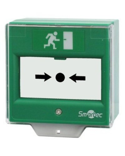 ST-ER114D-GN. Устройство разблокировки двери со стеклянной вставкой. Smartec в Химках