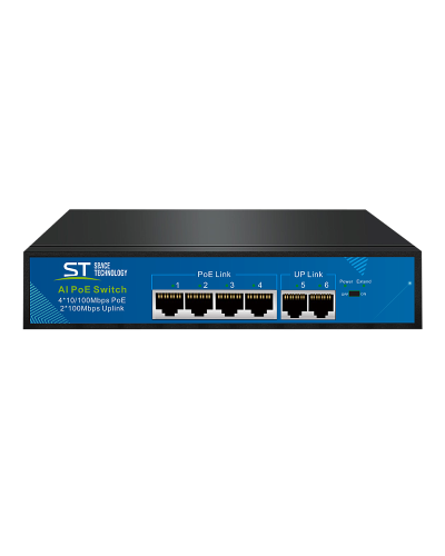 ST-S45POE (версия 4). Сетевой PoE коммутатор . Space Technology в Химках