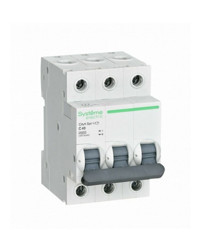 City9 Set 3P 40А 4.5kA С (C9F34340). Автоматический выключатель. Systeme Electric в Химках