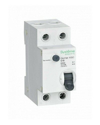 City9 Set 1P+N С 10А 4.5kA 30мА A 230В (C9D55610). Автоматический выключатель дифференциального тока. Systeme Electric в Химках