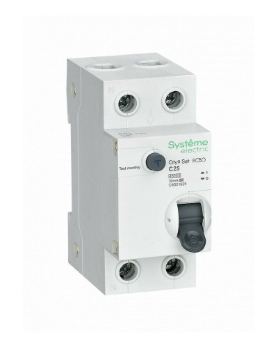 City9 Set 1P+N С 25А 4.5kA 30мА A 230В (C9D55625). Автоматический выключатель дифференциального тока. Systeme Electric в Химках