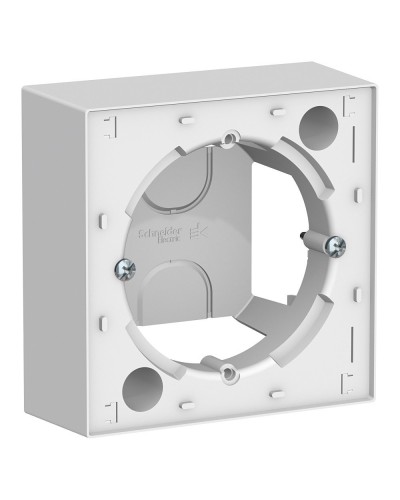 AtlasDesign коробка для наружного монтажа, белая (ATN000100). Коробка для наружного монтажа. Systeme Electric в Химках