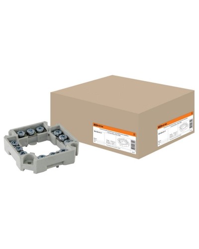 Клеммник для распаячных и установочных коробок с шагом 60мм, IP20, TDM (SQ1402-0117). Клеммник. TDM ЕLECTRIC в Химках