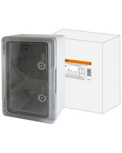 ЩМП-0-8, прозрачная крышка ABS, IP65, 700x500x250. Бокс пластиковый антивандальный. TDM ЕLECTRIC в Химках