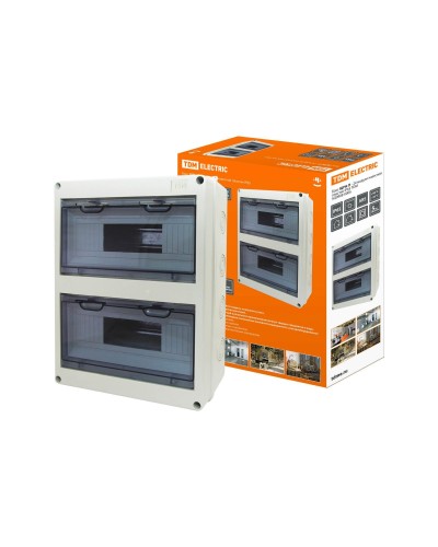 ЩРН-П-24 модулей навесной пластик IP65 (SQ0908-0006). Бокс. TDM ЕLECTRIC в Химках