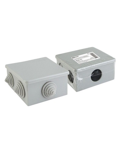 Распаячная коробка ОП 80х80х40мм, крышка, IP44, 6 вх. TDM (SQ1401-1235). Распаячная коробка ОП. TDM ЕLECTRIC в Химках