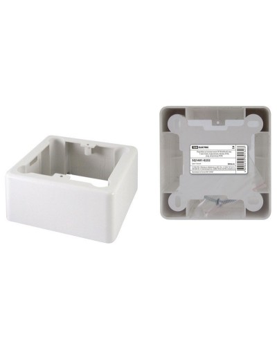 Коробка установочная ОП 85х85х42мм, 1-местная, подъемная, белая, IP20 TDM (SQ1401-0232). Коробка установочная ОП. TDM ЕLECTRIC в Химках