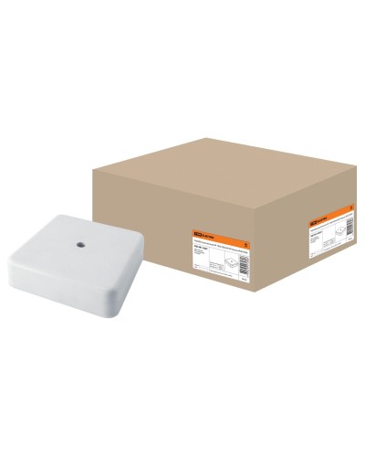 Коробка КР 100х100х29 ОП белая, IP40 (SQ1401-0207). Распаячная коробка. TDM ЕLECTRIC в Химках