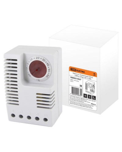 Термостат электронный ТЭН-02 230В (SQ0832-0027). Термостат. TDM ЕLECTRIC в Химках