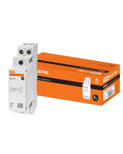 КМ 63/2-25 1НО;1НЗ (SQ0213-0007). Контактор модульный. TDM ЕLECTRIC в Химках