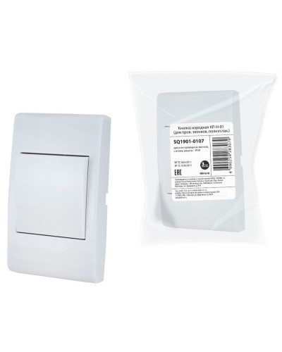 КП-Н-01 (SQ1901-0107). Кнопка для проводных звонков. TDM ЕLECTRIC в Химках