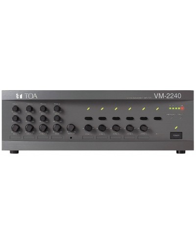 VM-2240 ER (TOA). Усилитель трансляционный зональный, 240 Вт. TOA в Химках
