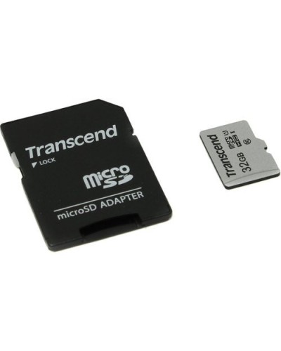 TS32GUSD300S-A. Карта памяти microSDXC, 32 ГБ, Class 10. TRANSCEND в Химках