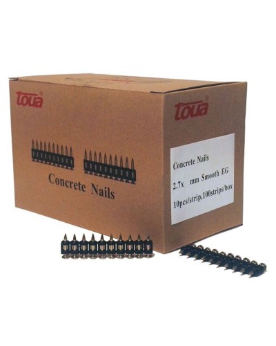 Гвоздь 2.7x25 smooth EG (1000 шт./уп.) (2725smoothEG). Гвозди универсальные. Toua в Химках