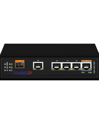 TR-NS15061S-150-4POE. Коммутатор с PoE. Trassir в Химках