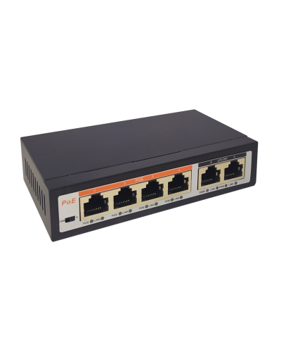 TI-204P, SIP коммутатор. Коммутатор с питанием по PoE. True-IP в Химках