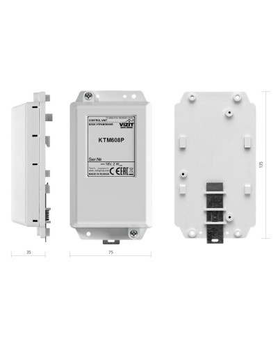 VIZIT-КТМ608Р. Контроллер для ключей RF. VIZIT в Химках