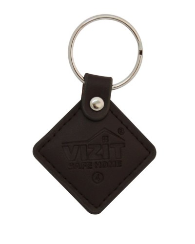 VIZIT-RF2.2 (Brown). Брелок proximity кожаный. VIZIT в Химках