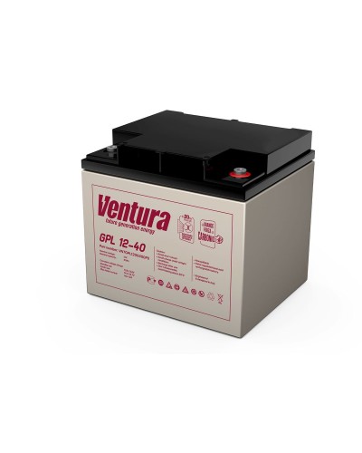 Ventura GPL 12-40. Аккумулятор герметичный свинцово-кислотный. Ventura в Химках