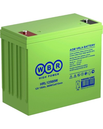 WBR HRL12560W. Аккумулятор герметичный свинцово-кислотный. WBR в Химках