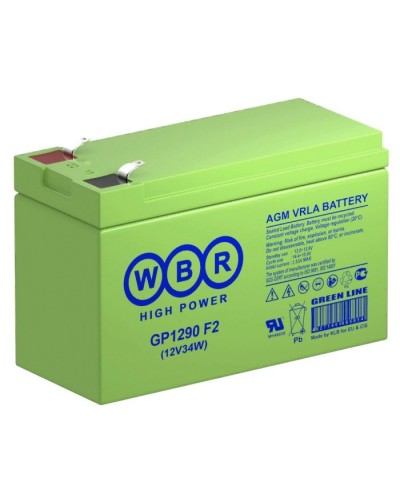 WBR GP1290 F2. Аккумулятор герметичный свинцово-кислотный. WBR в Химках