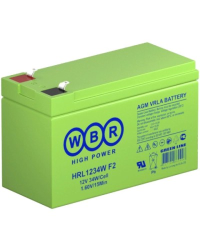 WBR HRL1234W F2. Аккумулятор герметичный свинцово-кислотный. WBR в Химках