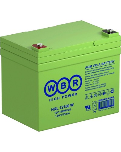 WBR HRL12150W. Аккумулятор герметичный свинцово-кислотный. WBR в Химках