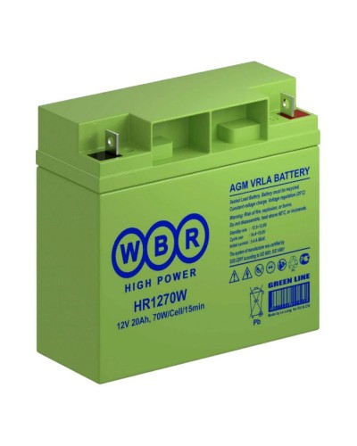 WBR HR1270W. Аккумулятор герметичный свинцово-кислотный. WBR в Химках