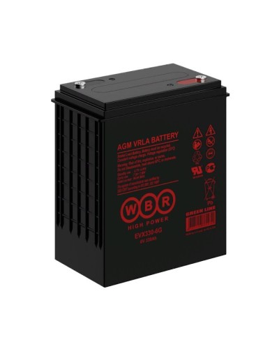 WBR EVX330-6G. Аккумулятор герметичный свинцово-кислотный. WBR в Химках
